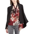 thumbnail image 3 of Rachel Roy Womens Tuxedo Cape Jacket, Black, Small, 3 of 3