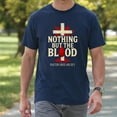 thumbnail image 4 of Nothing But The Blood T-Shirt – Christian Faith Inspired – Unisex Spiritual Wear, 4 of 6