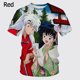 thumbnail image 1 of Verano Nueva Manga 2023 Corto anime inuyasha 3d Camiseta Impresión Moda Cuello Redondo casual top, 1 of 4