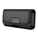thumbnail image 5 of Funda para teléfono con cinturón, bolsa de viaje, a prueba de golpes, para senderismo y ciclismo, color negro L horizontales, 5 of 9