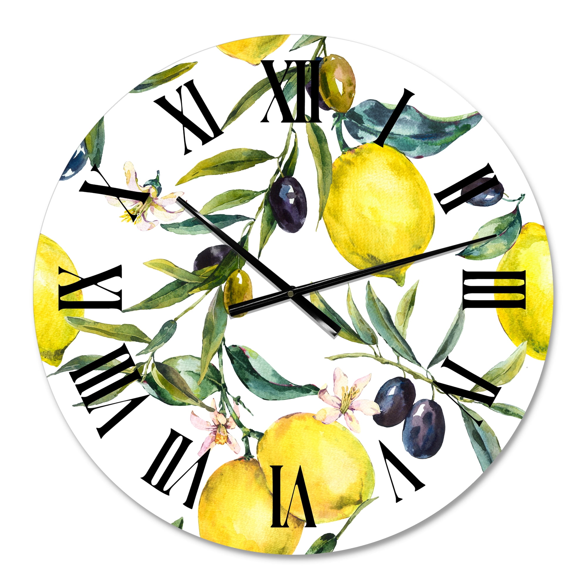 Designart 1 in Tropical Wall Clock