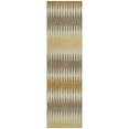 thumbnail image 2 of Addison Rugs Chantille Indoor/Outdoor Transitional Stripes Chocolate Washable Runner Rug, 2'3" x 7'6", 2 of 6