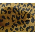 thumbnail image 4 of oneOone Viscose Chiffon Dark Mustard Fabric Leopard Animal Skin Sewing Craft Projects Fabric Prints By Yard 42 Inch Wide, 4 of 4