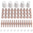 thumbnail image 1 of 60 Pieces Of Plasma Cutting Consumables For Cut40 50 Flashlight With Plasma Cutter Pt31 Lg40, 1 of 5