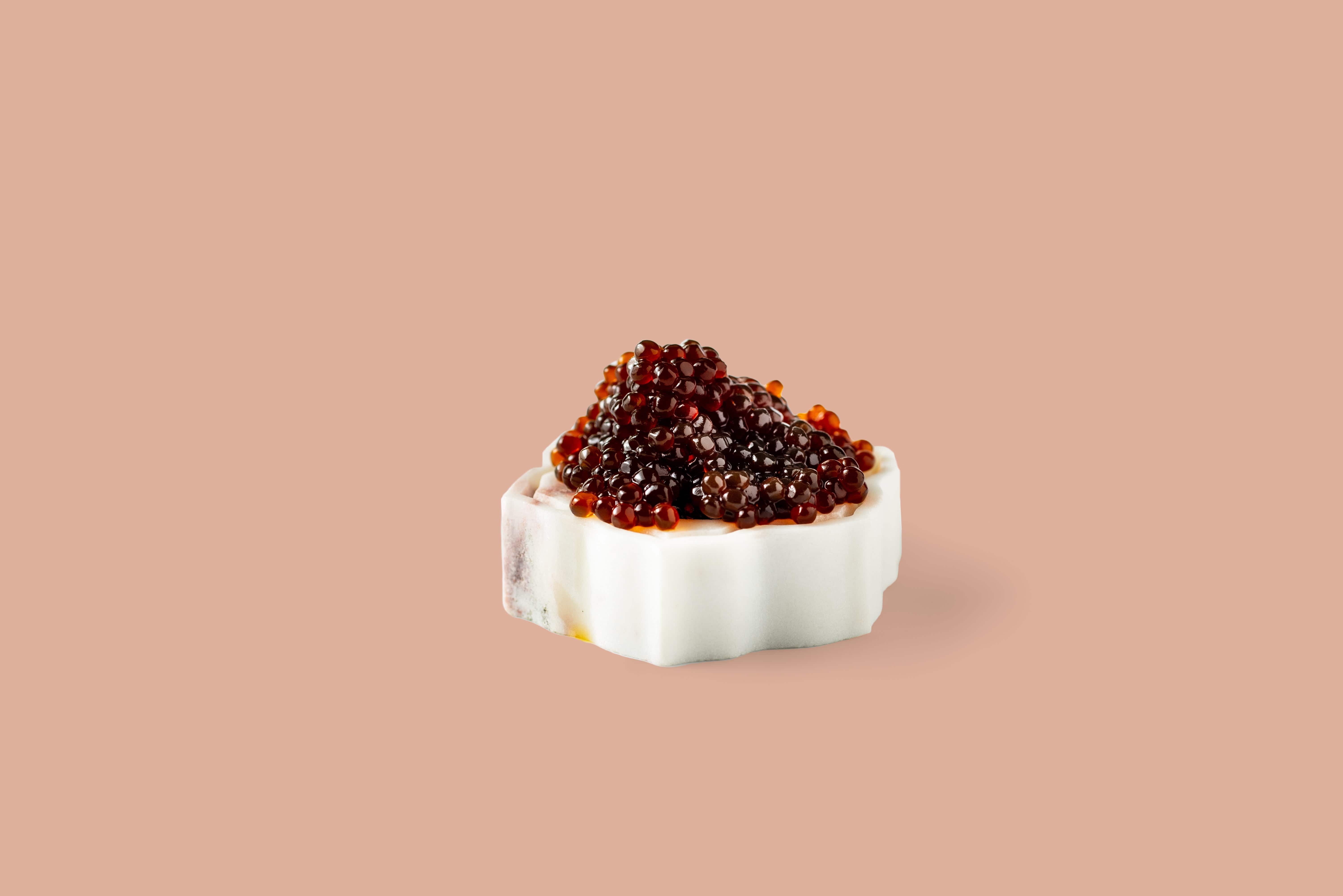 BESPHERE - Soy Sauce Caviar Shaped Pearls - 7 oz - Excellent for Sushi Topping