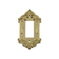 thumbnail image 2 of Nostalgic Warehouse 720085 Victorian Switch Plate with Single Rocker, Unlacquered Brass, 2 of 3