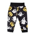 thumbnail image 7 of Uccdo 2Pcs Toddler Baby Boys Halloween Outfits, Kids Pumpkin Printed Hooded Sweater Hoodie Top Long Pants Set, 6M-4T, 7 of 7