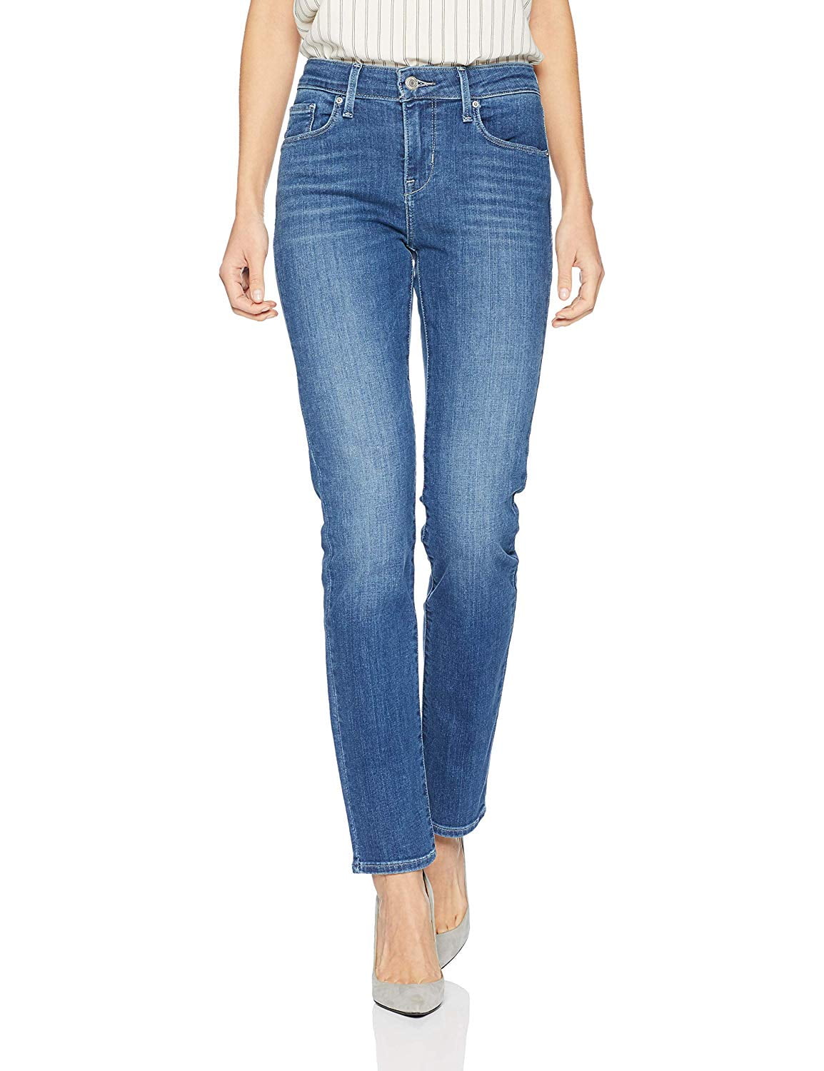 womens levis mid rise skinny jeans