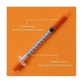 thumbnail image 2 of 50Pcs/Pack 1ML Syringe with 30G (8Mm Long) Lab Supplies Individually Sealed Package, 2 of 5
