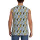 thumbnail image 4 of Fotbe Lightning Bolts Men's Camiseta sin Mangas Estampada para Hombres, Playera Casual para Gimnasio, Entrenamiento, Playa-3X-Large, 4 of 7