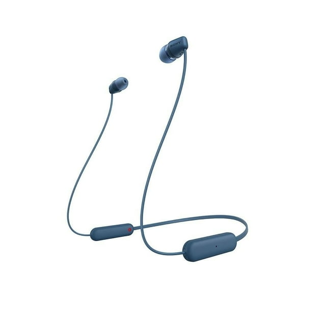 Audífonos Intrauditivos Inalámbricos Sony WI-C100/ Azul