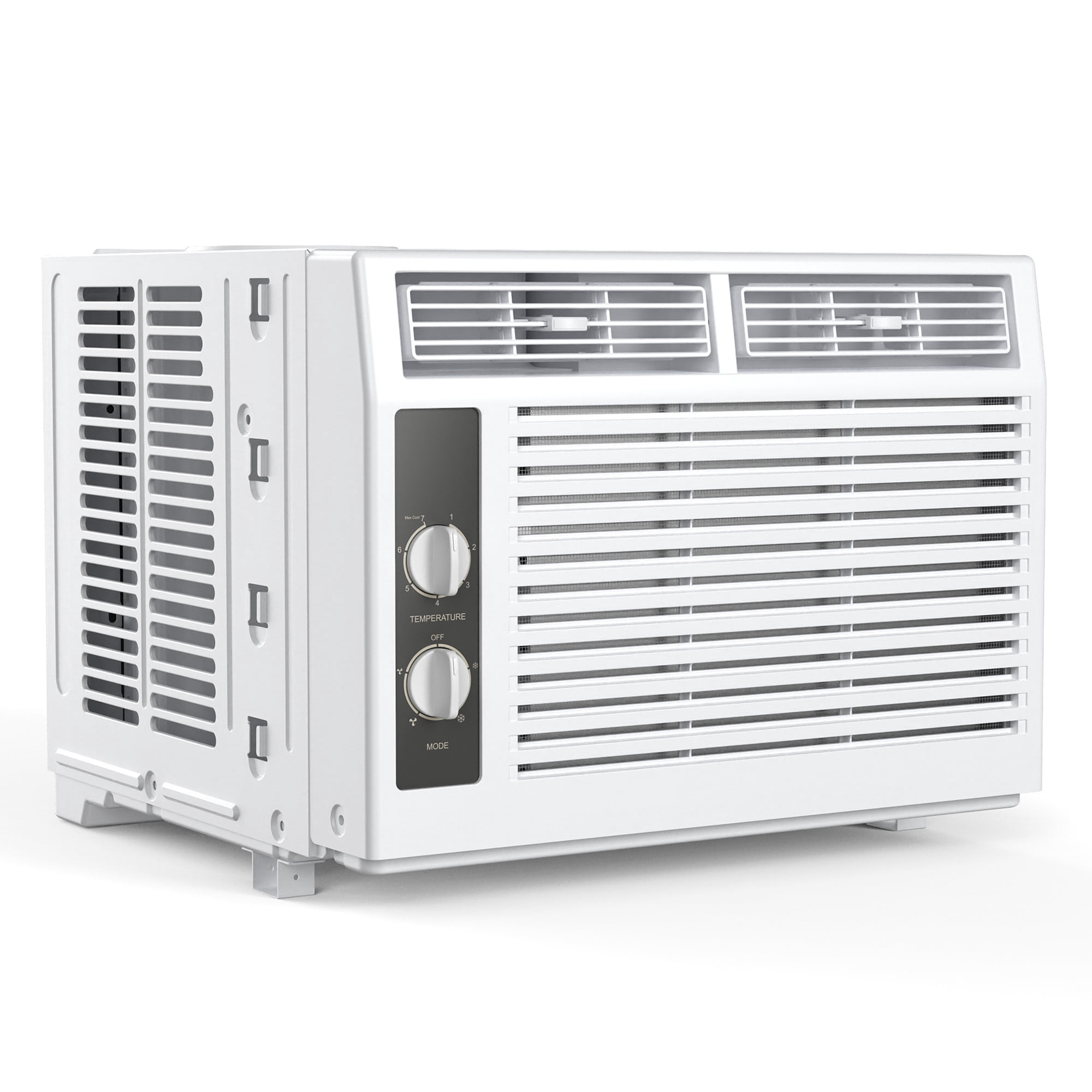 EUHOMY 5,000 BTU Window Air Conditioner, Fast Cooling for Small to Medium Rooms, Energy Efficient, Easy Installation, White