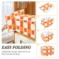 thumbnail image 2 of Yayeee Collapsible Cube Storage Bin with Lid Fabric Closet Decorative Basket with Handles, Beige Geometric Circles, 2 of 7