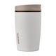 thumbnail image 1 of Vaso de café Owala SmoothSip Slider, aislante, 360 ml, color marrón y blanco, 1 of 5