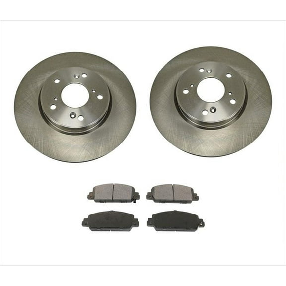 Front 282MM Rotors & Brake Pads for Honda Accord 2.4L LX-S LX 13-17 ONLY