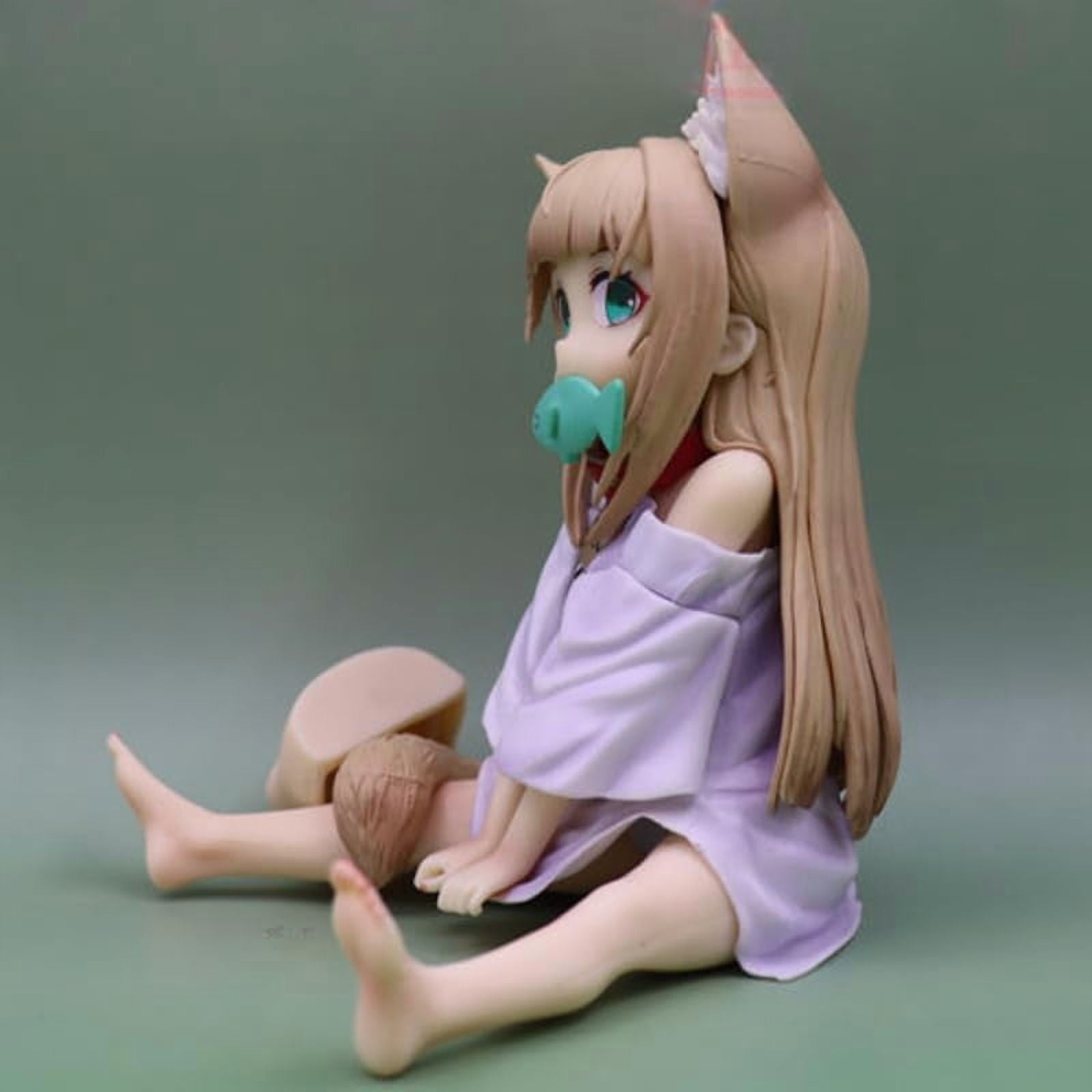 Newly Kinako Figure Replacement Face Eating Fish Kinako Action Figures 14cm/5.5inch Collectible Model Decoration for Anime Fans
