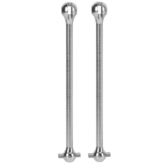 1 Pair CVD Drive Shaft RC Front Wheel Drive Shaft for TRAXXAS UDR Remote Control CarSilver