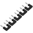 thumbnail image 4 of Connecteurs de Fiches Banane, Robuste 4mm Double Fiche Conductrice pour Instruments Électroniques Rouge, Noir, 4 of 8
