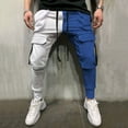 thumbnail image 4 of Eashery Mens Cargo Pants Big Casual Loose Beach Pants Men'S Pants (BU2,M), 4 of 5