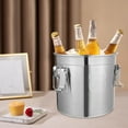 thumbnail image 3 of 304 Stainless Steel Airtight Canister for Kitchen, 3.2Gal Canisters Container with Lids and Sturdy Locking Clamp,Bucket Food Storage Containers Airtight for Flour Coffee Bean Tea (12L), 3 of 28