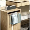 thumbnail image 5 of Under Shelf Storage Basket, Wrought Iron Hanging Organizer with Large Capacity and Tool Free Slide On Design, Space Saving Cabinet Shelf Rack for Kitchen Pantry Bathroom Bedroom, 5 of 9