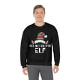 thumbnail image 5 of Web Developer Elf Unisex Sweatshirt, S-2XL Christmas Holidays Xmas Elves, 5 of 9