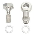 thumbnail image 2 of Adaptador De Perno Banjo, Kit De Perno Banjo Versátil M8 X 1,25 Mm A AN4 De Alta Capacidad De Carga Para Conexión De Tuberías, 2 of 7