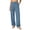 Light Blue, variant on Stamzod Trousers Pants for Women Business Work Dress Pants Wide Leg Casual Trousers Slacks with Pockets White L