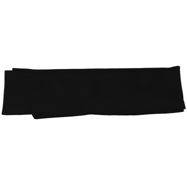 Banda para el cabello deportiva de nailon, banda para el sudor, accesorio para Yoga, juego, baloncesto, tenis, bádminton, correr, negro