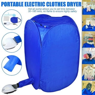 Clothes Dryer Portable Travel Mini 900W Dryer Machine,Portable Dryer for apartments,New Generation Electric Clothes Drying