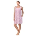 thumbnail image 2 of Aria Sleeveless 100% Cotton Nightgown with Pockets in 36",Women's Sizes XS-5X, 2 of 6