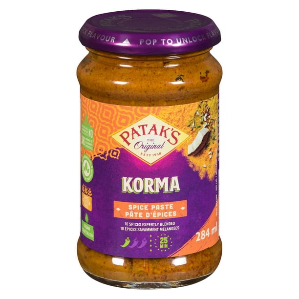 Pâte d’épices Korma de Patak's