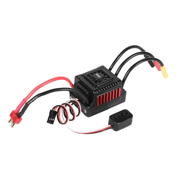 Controlador de velocidad eléctrico con motor sin escobillas CUTICAT ESC para coche RC 1/10 Estilo F