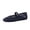 Navy, variant on Windsor Woven Womens Flats with Adjustable Strap – Comfortable Mary Jane Ballet Flats for Women