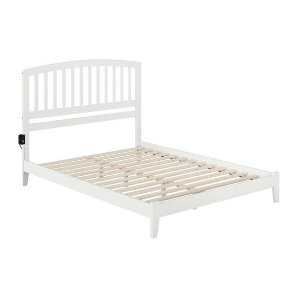 AFI Furnishings Richmond Low Profile Platform Bed Q WH