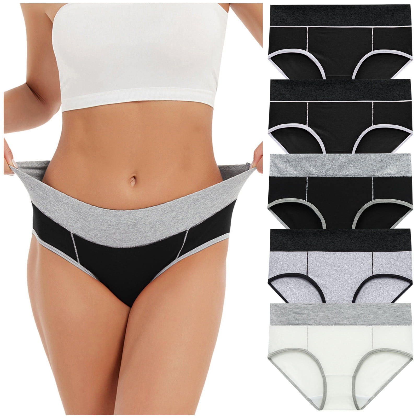 Ass Sexy Woman Cotton Underwear Perfect Stock Photo 751340434