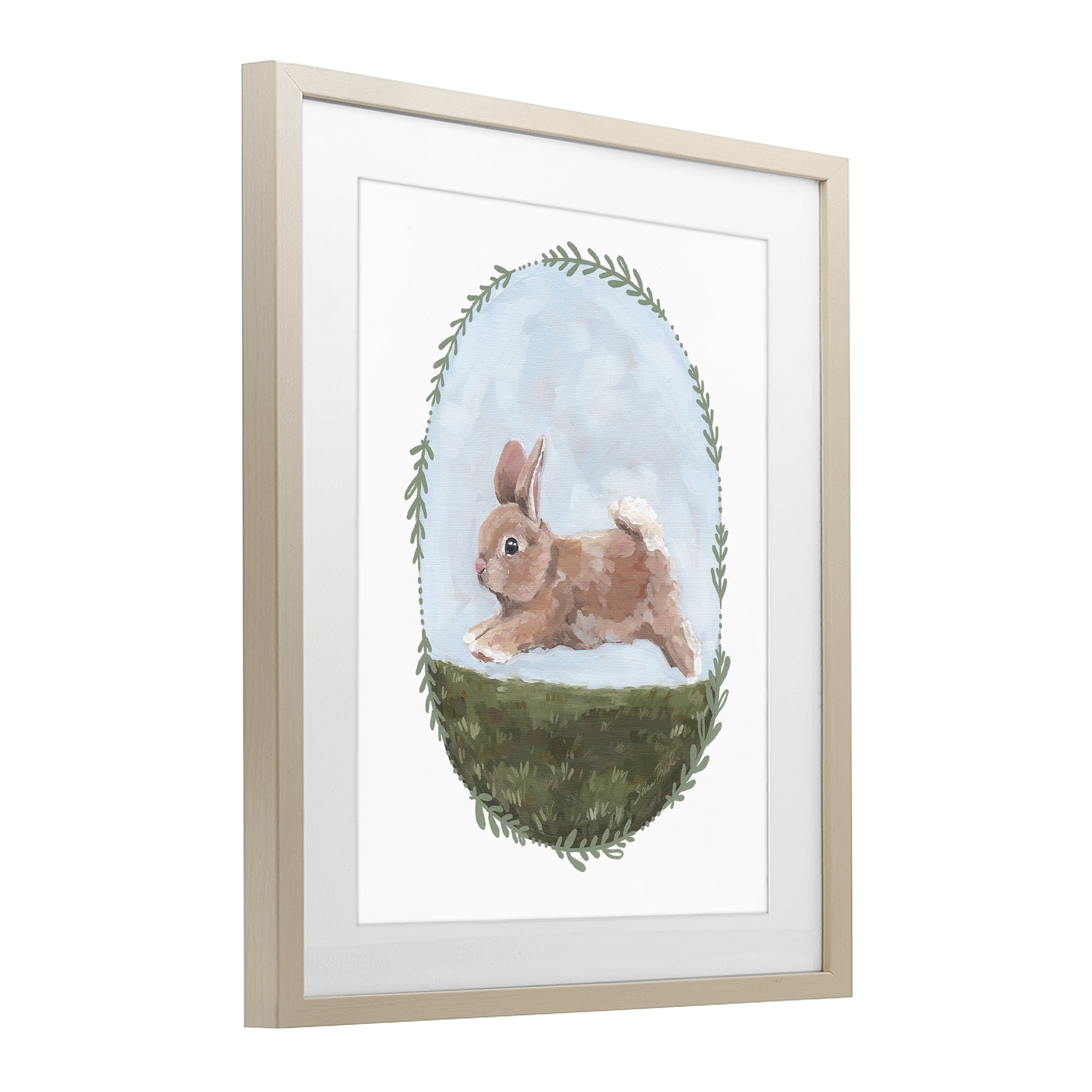 Stupell Industries The Goodness of Spring Birch Framed Print Under Glass, design by Sara Baker