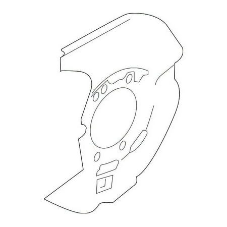 Genuine OE Nissan Splash Shield - 41151-6CT0A