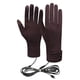 thumbnail image 1 of Guantes calefactables sin dedos Guantes recargables USB – Calentador de manos portátil para invierno para hombres, mujer, material suave y transpirable, ajuste ajustable, uso interior y exterior, 1 of 5
