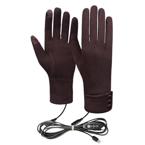 Rechargeable Portable Heating Gloves with Smart Technology – USB Heated Gloves for Indoor & Outdoor Use, Comfortable, Stylish Hand Warmer for Men & Women
