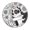 Velcro, variant on Lukts Floral Sugar Skull Portrait Print Color Life Christmas Tree Skirt, Winter Holiday Tree Mat Decoration ,Can be Used as A Shawl-30"