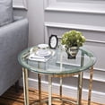 thumbnail image 2 of Round Glass Table Top Thick Tempered Glass Table Top Thick Clear Glass Table Top for Tea Table, 2 of 6