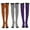 Purple, variant on Gkeoshab Womens Socks Christmas & Halloween Print Knee High Socks for Women, Festive Holiday Pattern Over The Knee Long Socks