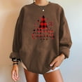 thumbnail image 2 of WXLWZYWL Trendy Sweatshirts For Women 2023 Womens Christmas Round-Neck Print Long Sleeve Tops Printed Regular Blouse, 2 of 5