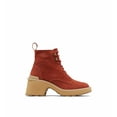 thumbnail image 2 of Sorel Women's Hi-Line Heel Lace Boot - Warp Red, Tawny Buff - Size 9.5, 2 of 6