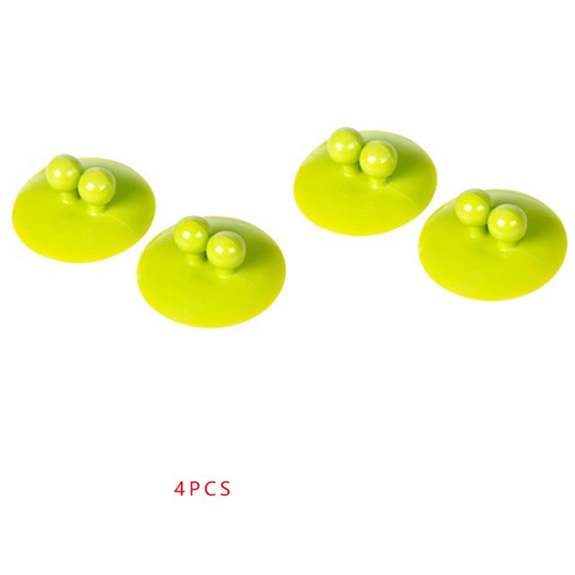 4pcs Multifunctional PVC Material Bathroom Kithen Vacuum Sucker Hook Wall Hanger Strong Suction Force