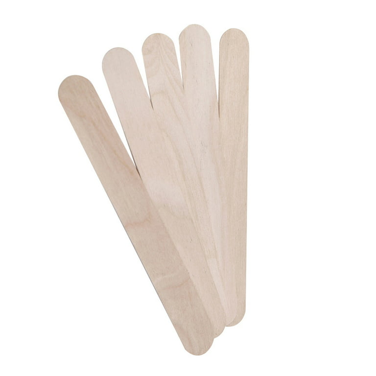 100pcs Waxing Wax Wooden Disposable Wooden Sticks Hair Removal