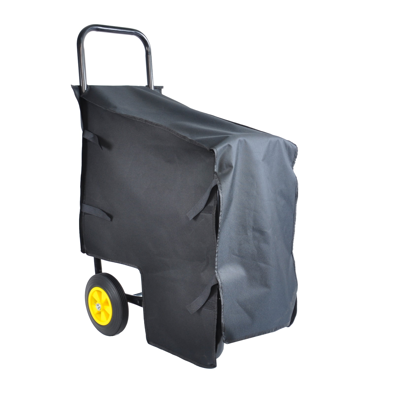 Hand Truck Dolly 2 Wheel Dolly Cart And 4 Wheel Push Cart With Swivel Wheels 330 LBS Capacity Heavy-Duty Luggage Trolley Cart For Moving Warehouse Garden Grocery