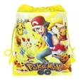 thumbnail image 3 of Pikachu non-woven drawstring bag, Pokémon drawstring bag, Pokémon storage bag, children's school bag, 3 of 6