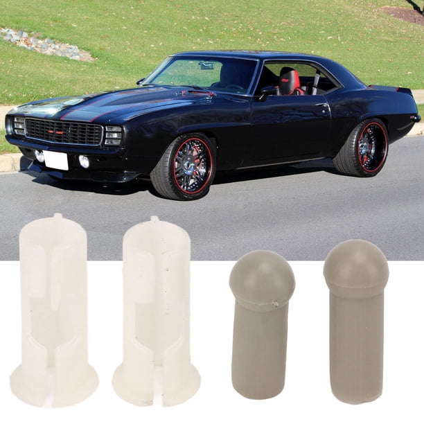 Kit de Buje de Sun Visor, 4pcs Ligero de reparación de Viseras Sun Conjunto de Alta Precisión Profesional Confiable para accesorios para Automóviles